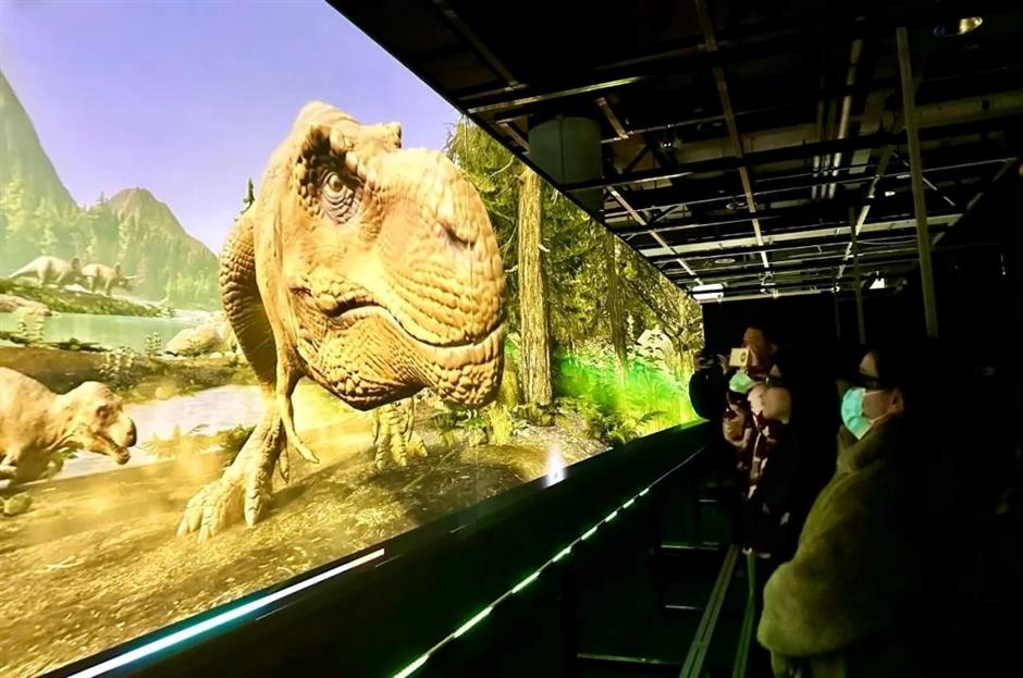 shanghai natural history museum launches holographic zoo