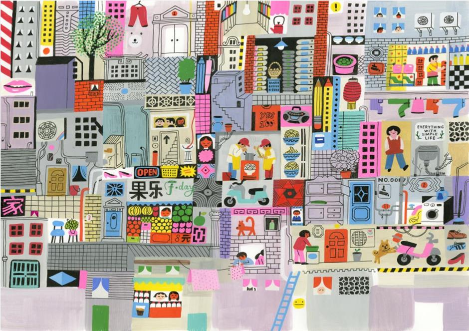 illustration exhibition displays norwegian illustrators' observations and discoveries in shanghai