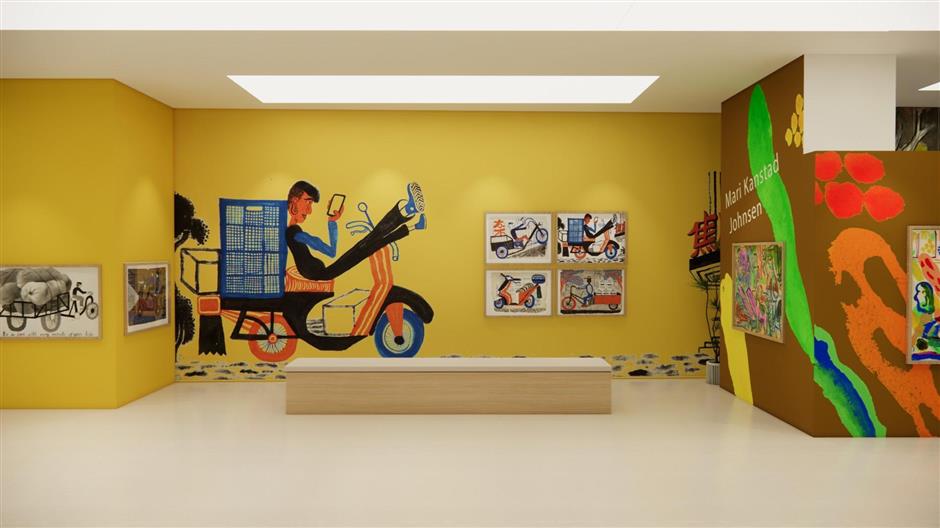 illustration exhibition displays norwegian illustrators' observations and discoveries in shanghai