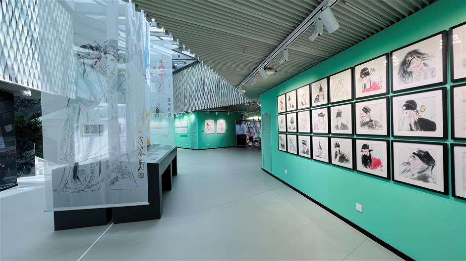 exhibition showcases charm of chinese opera figure paintings